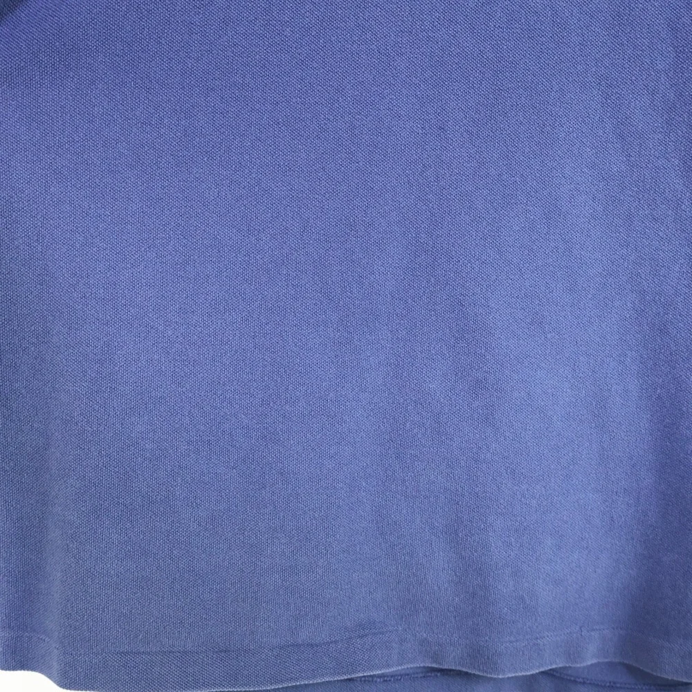 Polo Ralph Lauren Big Pony Custom Slim Fit Polo XL Navy Blue Cotton Mesh 3 Patch